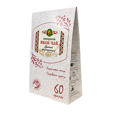 «Siberian Ivan-tea» – Double Fermented Fireweed Tea, 60 g